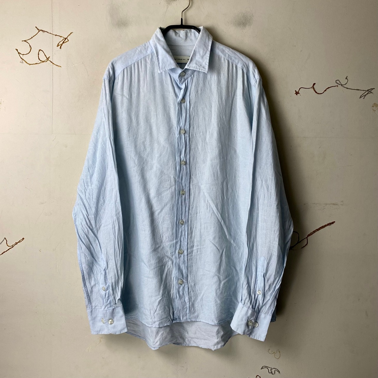 ETRO paisley woven linen shirt