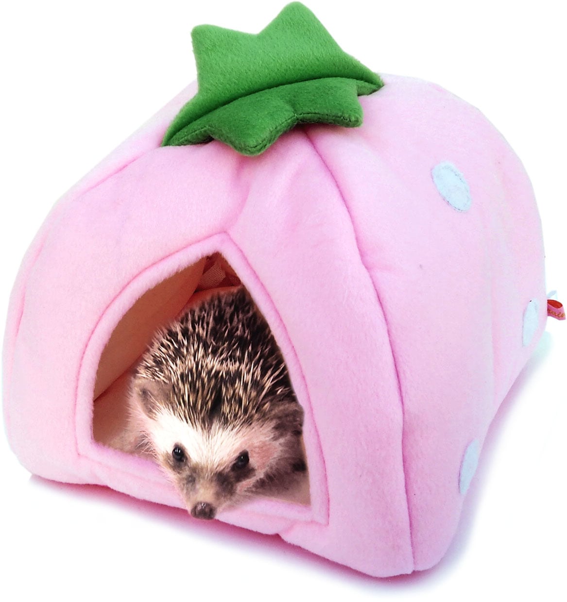 【小動物】みんなのテントハウスいちご レッド/ピンク