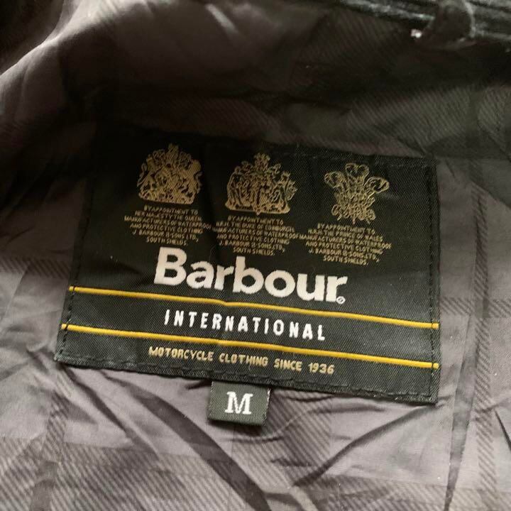 BARBOUR INTERNATIONAL SPORTナイロンジャケットブラック