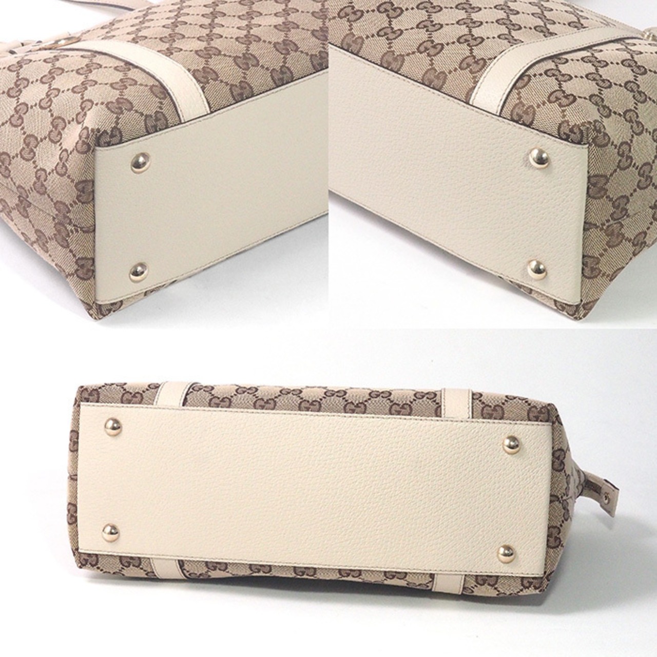 グッチ GUCCI GGキャンバス トートバッグ 141470 レザー | 質  