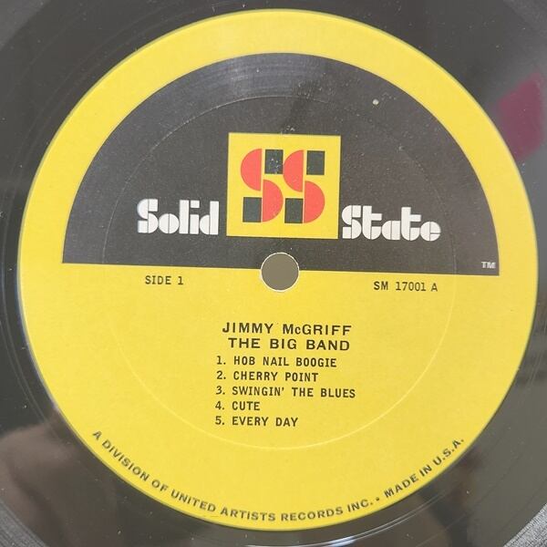 Jimmy McGriff / The Big Band [SM 17001] - 画像4