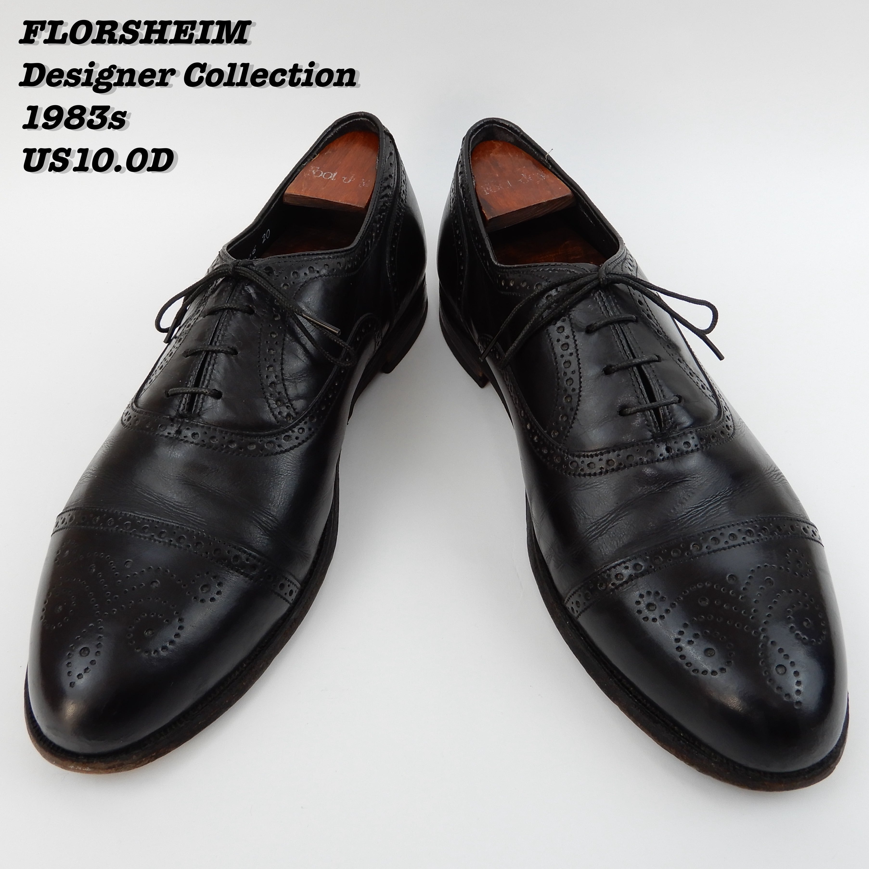 海外販売× FLORSHEIM Designer Collection US10.0D - ドレス/ビジネス