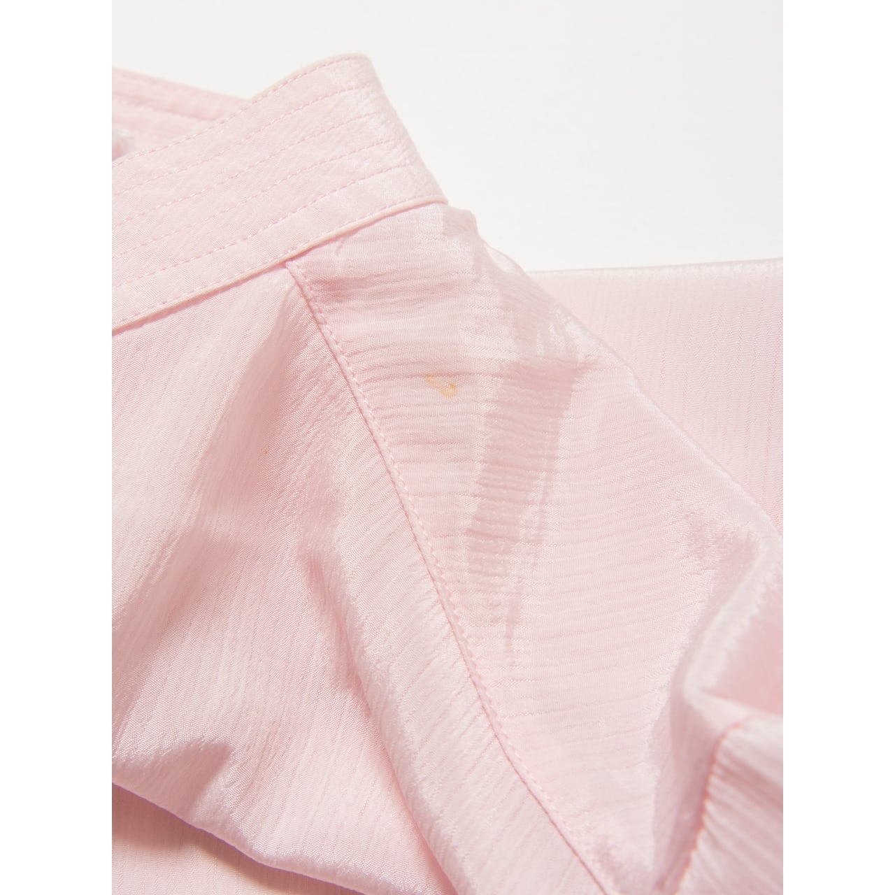 【Made in France】Stand collar blouse（フランス製 スタンドカラーブラウス シャツ）5d