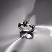 TWIN CLAW RING with ONIX / ツインクロウリング・オニキス