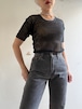 70-80s Vintage Cotton Mesh Tee