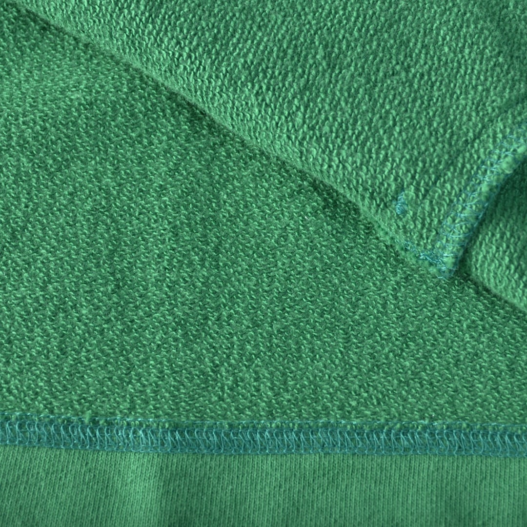 Fabrique en planete terre ファブリケアンプラネテール 裏毛オーバーサイズスナップカーディガン・グリーン【送料無料】