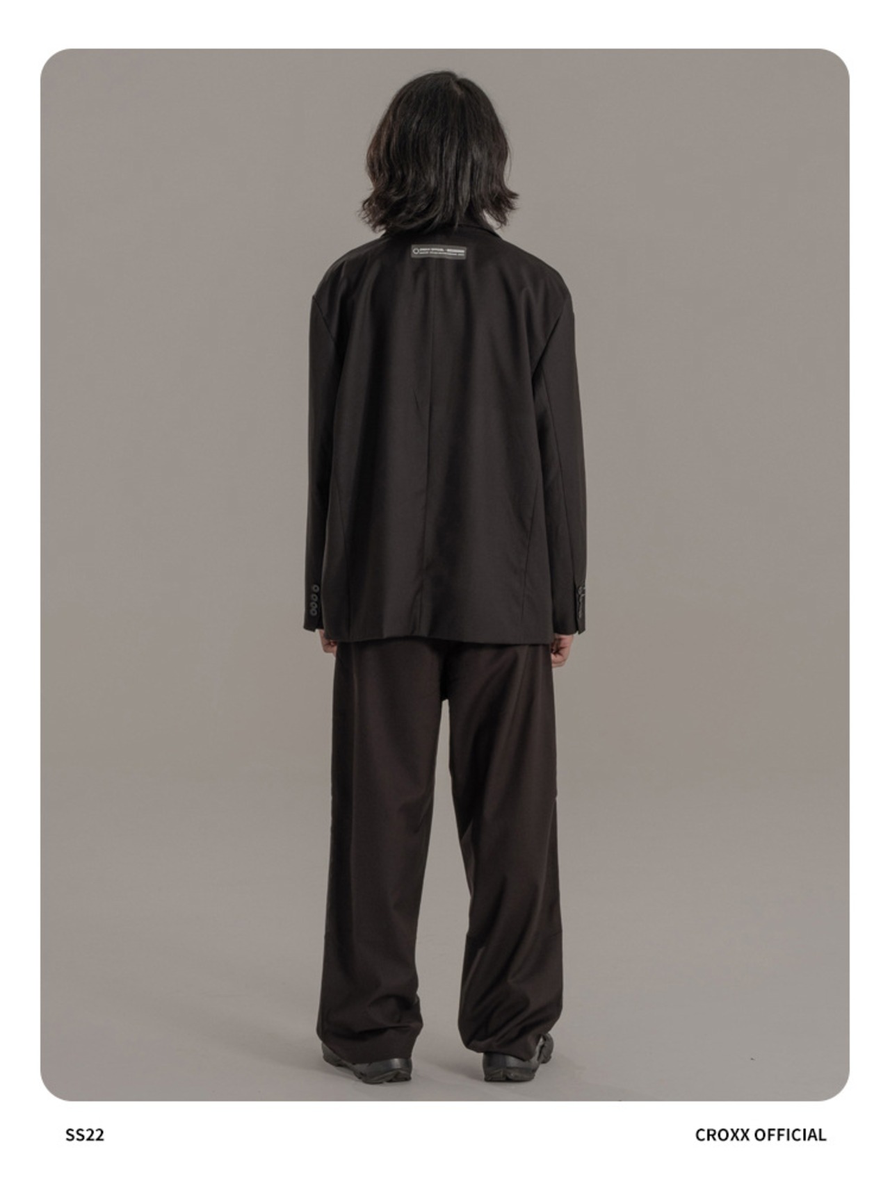 リラックスカジュアルアシンメトリースーツ