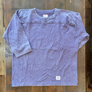 インプレストア【IMPRESTORE】Football half sleeve / Sonya t-cloth V.D (PURPLE)