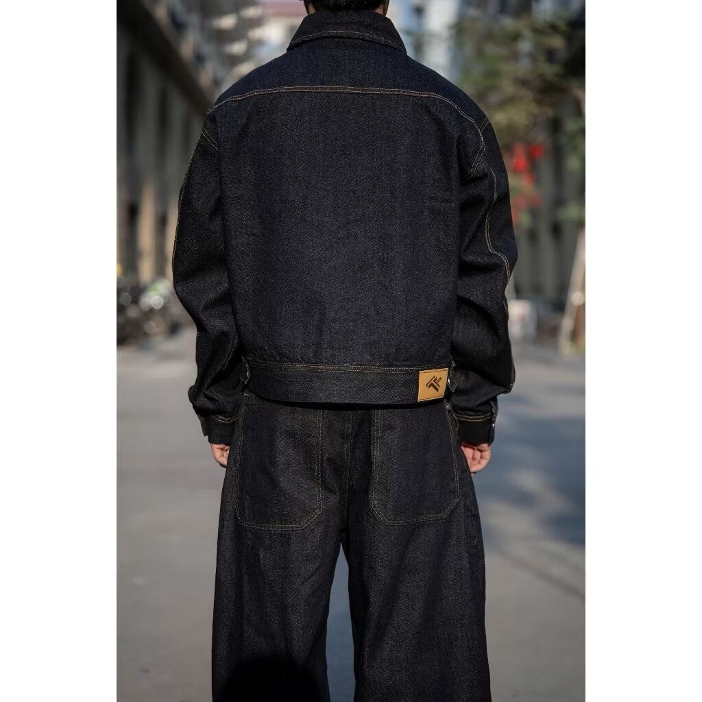 THEM STUDIO】INDIGO RAW BAGGY JEANS | P3398STORE
