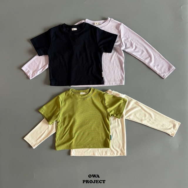 【取寄】owa|double set tee|ダブルセットT|S-JS|kids&jr|26 autumn