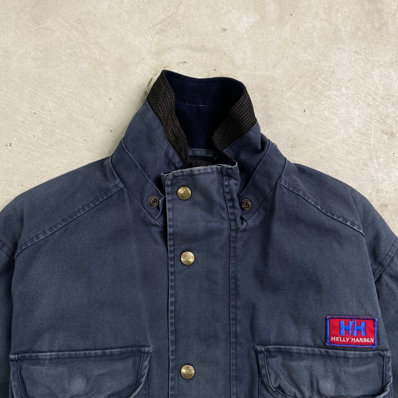 90年代 HELLY HANSEN ヘリーハンセン カバーオール ワークジャケット 