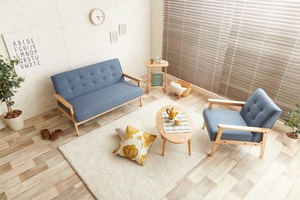 NEW RETRO オリジナル 2人掛けソファ PUレザー