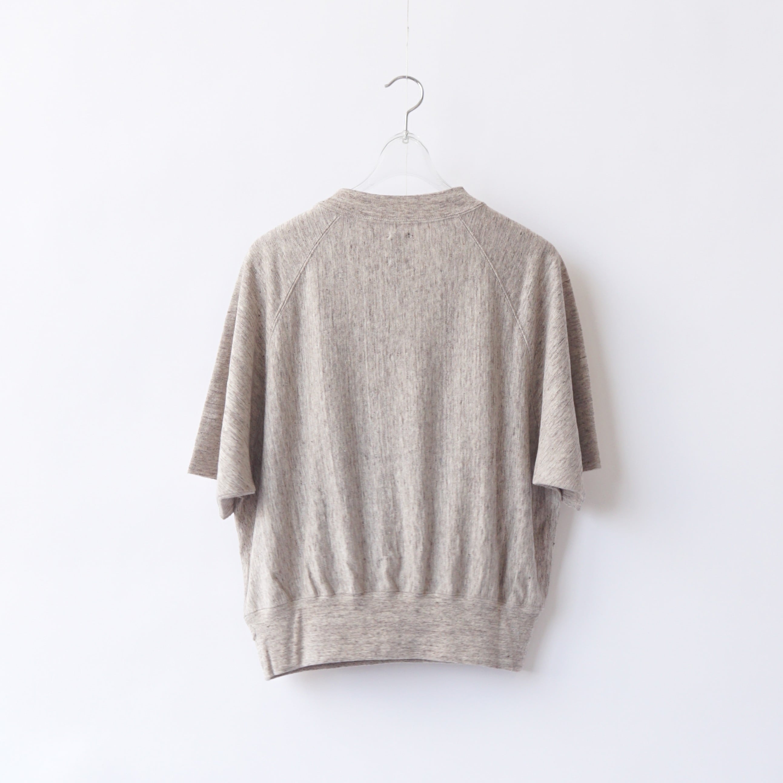 BATONER/バトナー・BELGIAN LINEN URAKE SHORT SLEEVE | a flat shop