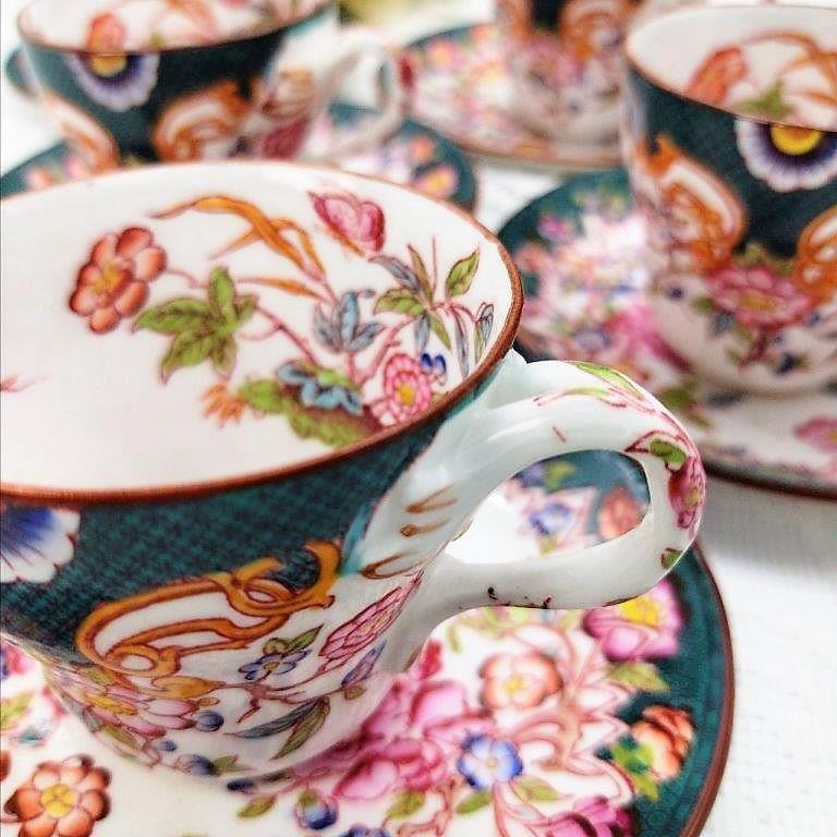 MINTON コーヒーカップ&ソーサー5客セット