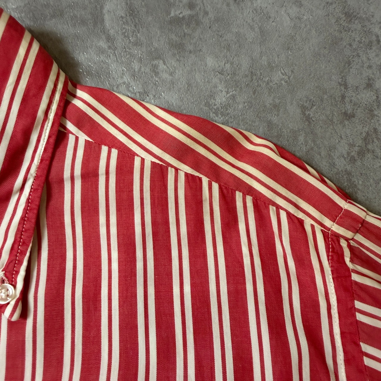 60's〜 BROOKS BROTHERS Striped Shirt 60年代 ブルックスブラザーズ ストライプシャツ ヴィンテージ ビンテージ  TT2026-0041 - 7