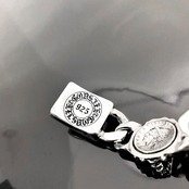 WOLVES CHAIN BRACELET with RUBY / ウルヴスチェーンブレスレット・ルビーアイズ