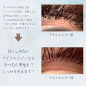まつ毛・目もと専用シャンプー アイシャンプーロング 60ml まつエク対応 美容成分・ヒアルロン酸配合 美しいまつ毛に うるおい保湿 マイボーム腺洗浄 花粉対策