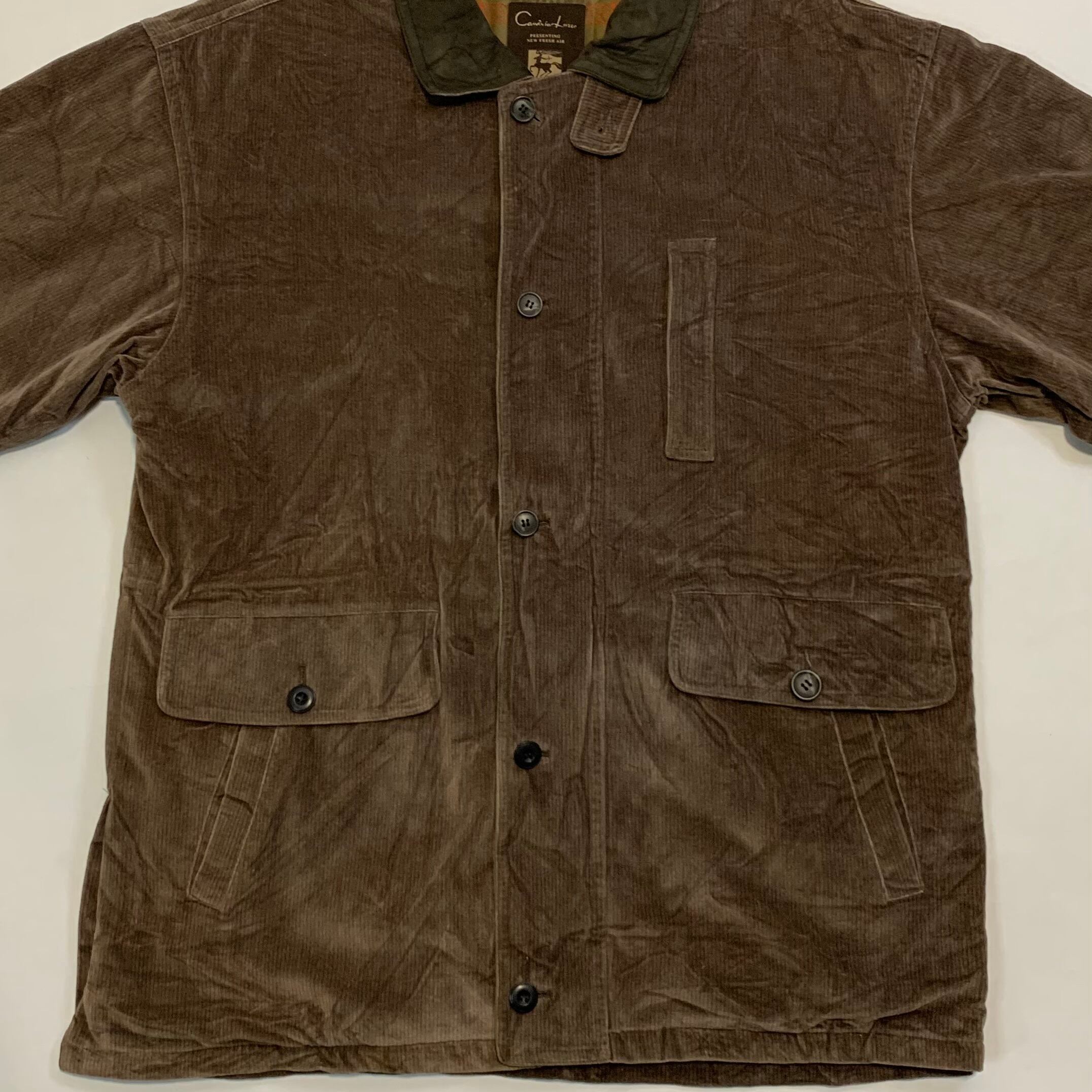 8053 Carvinia Lozza コーデュロイジャケット カバーオール L | San