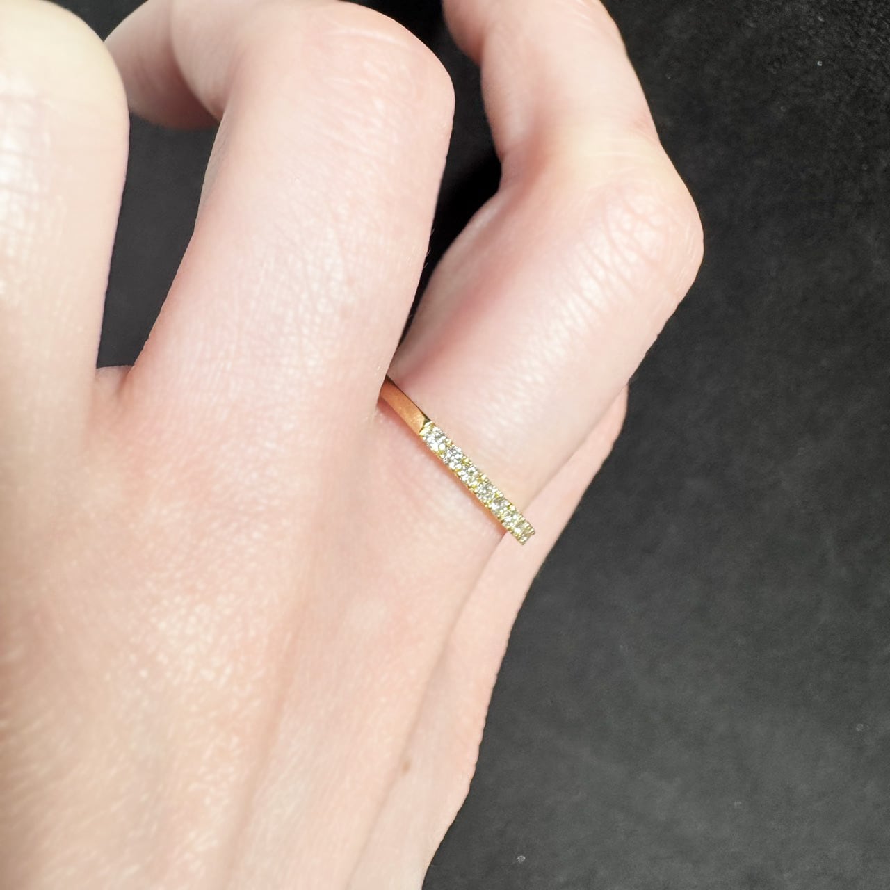 K18YG 0.204ct ダイヤモンド エタニティリング | カオキ | 日本最大級