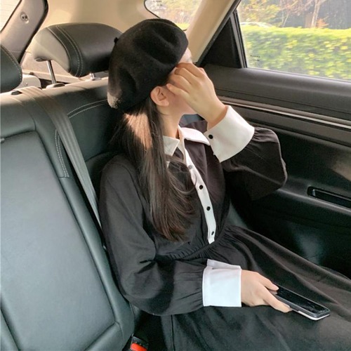 ✞ スタンダードカラースリムブラックスカート ロング レトロ スウィート ✞ゴスロリ SM ミリ 甘ロリ クラロリ 和ロリ エレガント 黒ロリ 姫ロリ 華ロリ BB-BB75756659779