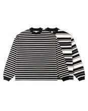 クルーネックボーダーロングスリーブTシャツ　S0120