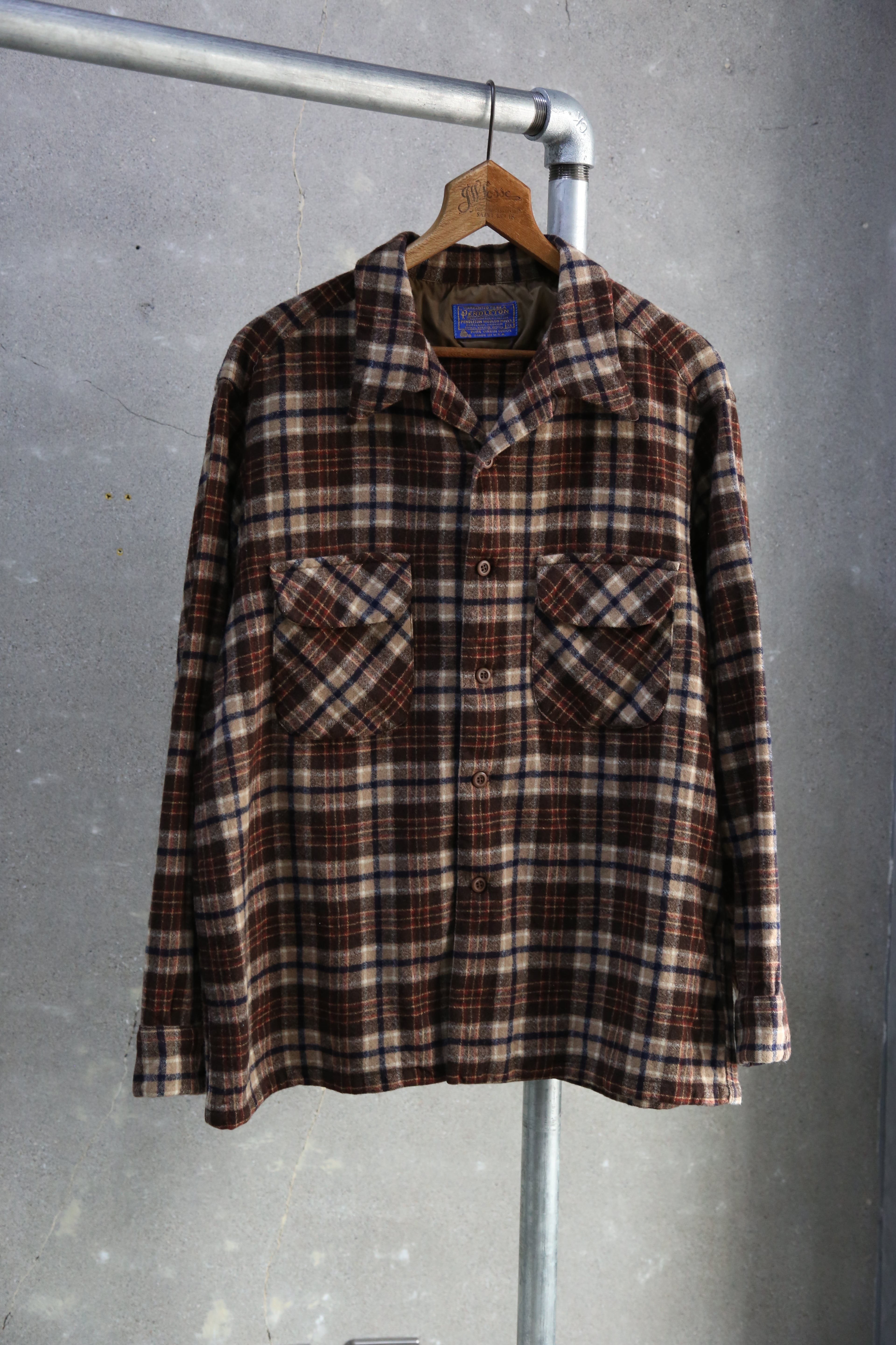 60~70s【Pendleton】Wool Shirt Jacket USA製 | the Holic vintage