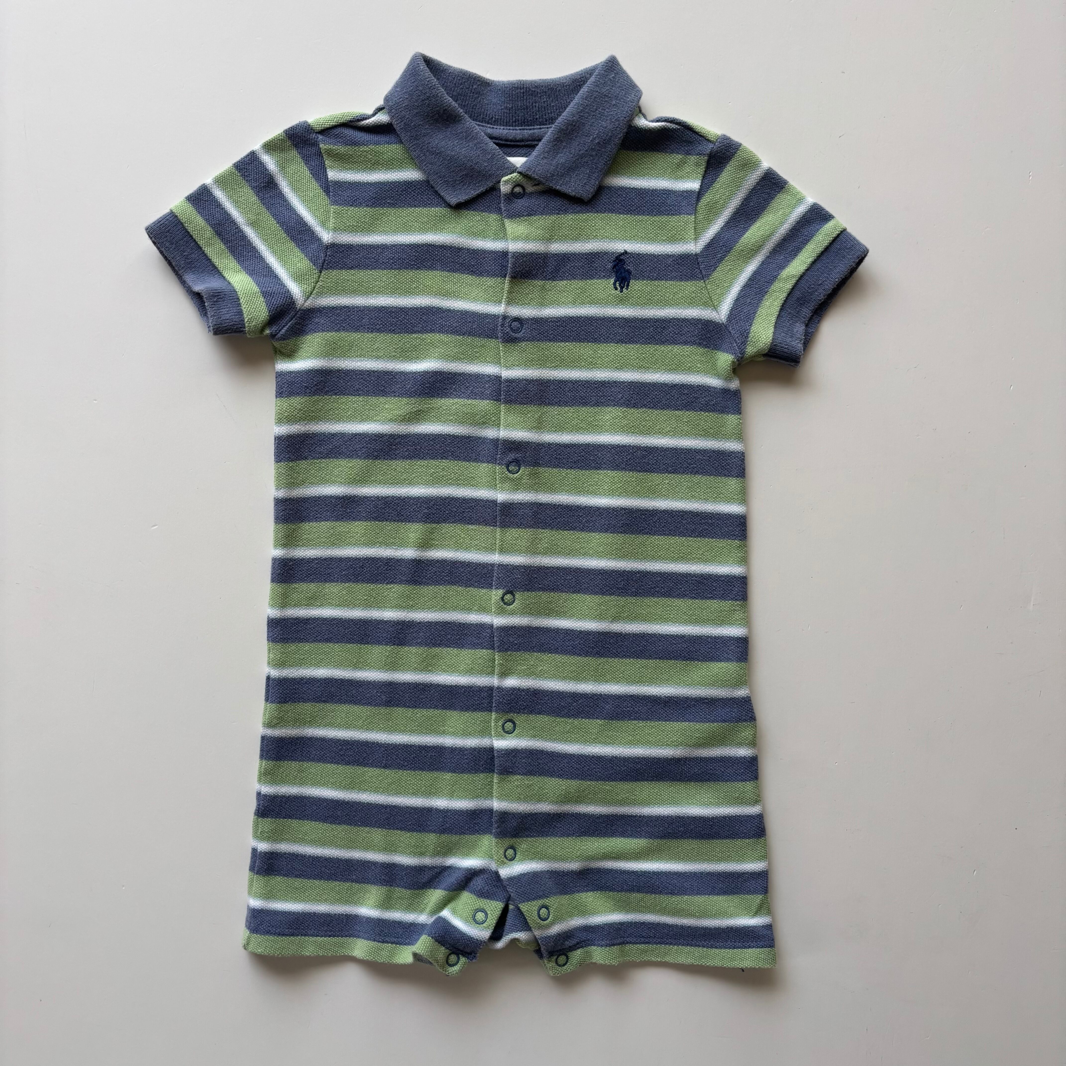 KIDS 120】RALPH LAUREN ノースリーブ ワンポイント ポロシャツ