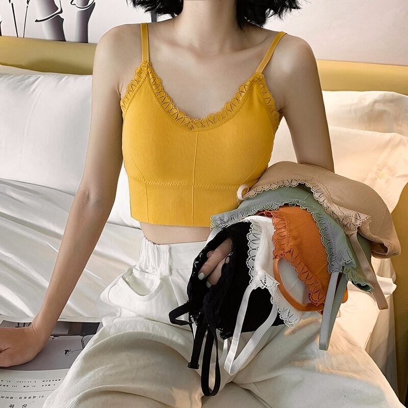 スリングレディース春スタイル下着アンチフェイル学生ボトミングシャツ美しいバックスリムチューブトップブラスモールベスト 1号婦人55550599457