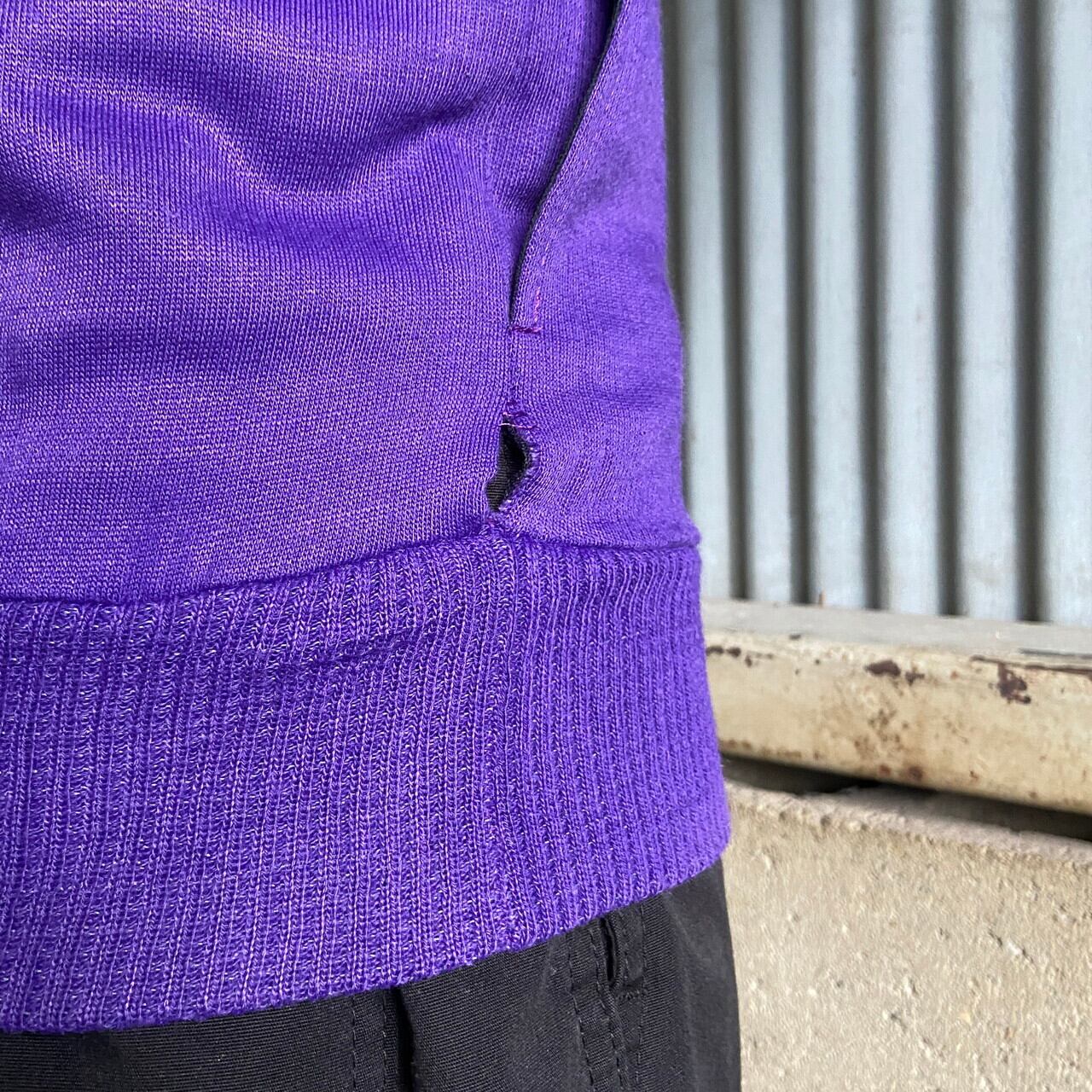 70年代 フランス製 adidas アディダス VENTEX社製 アクリルスウェット