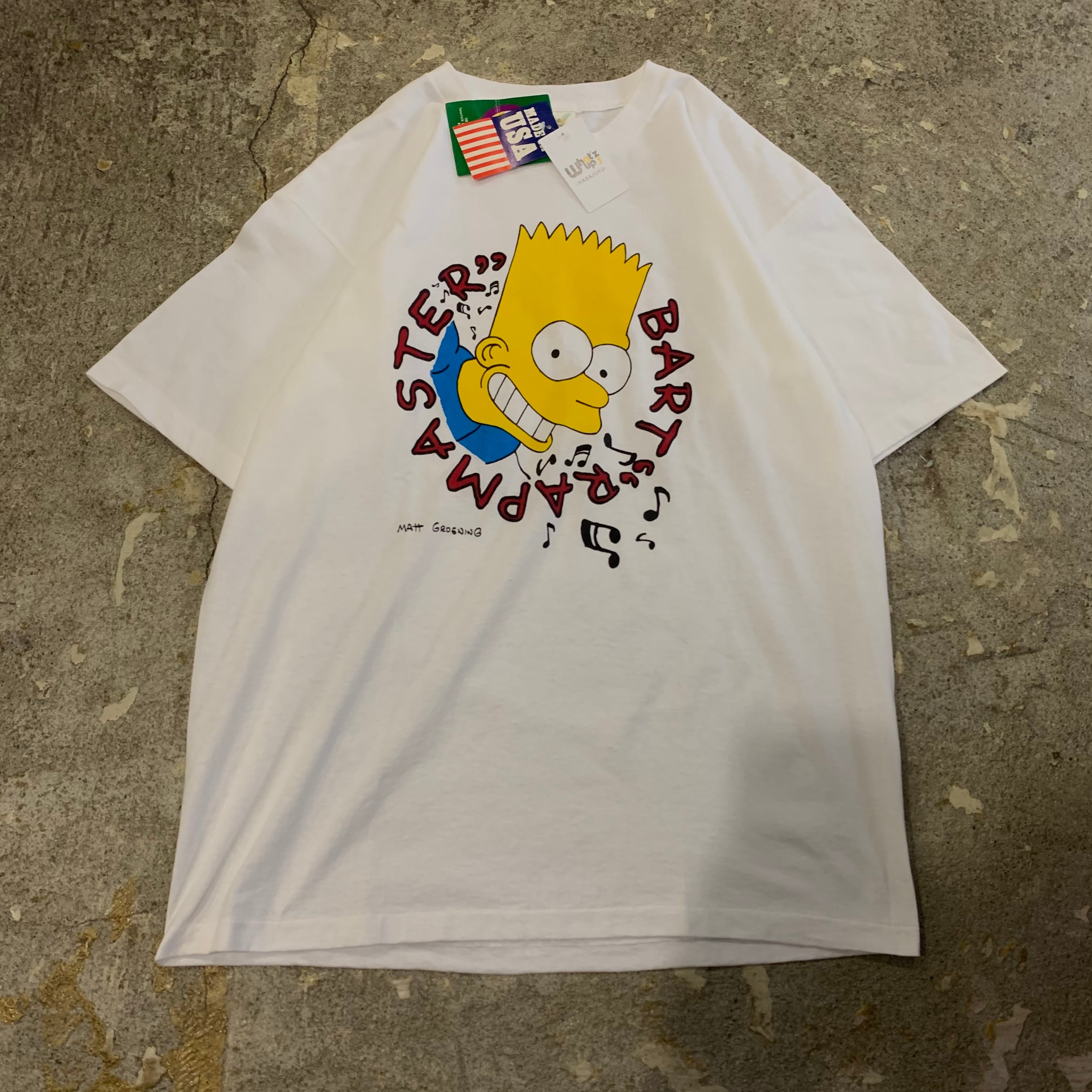 イタリア製　The Simpsons　トップス　USED　11905 90s 『the Simpsons』 S/S Tee | Ridiculous Area