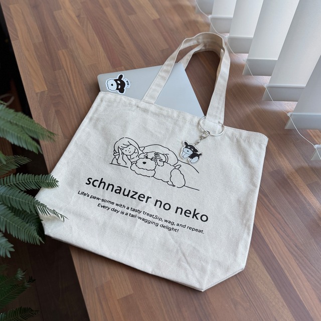 neko acrylic keychain