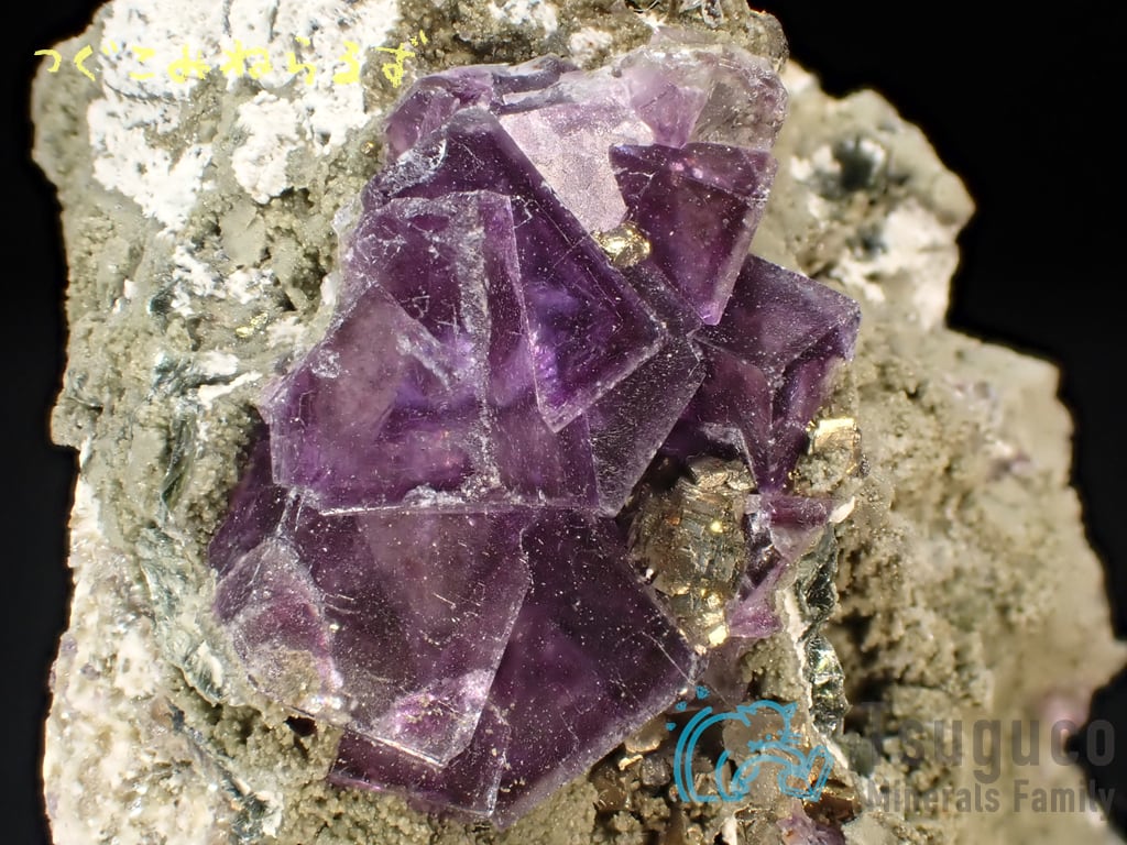 フローライト 蛍石 Fluorite ポルトガル TM-0005