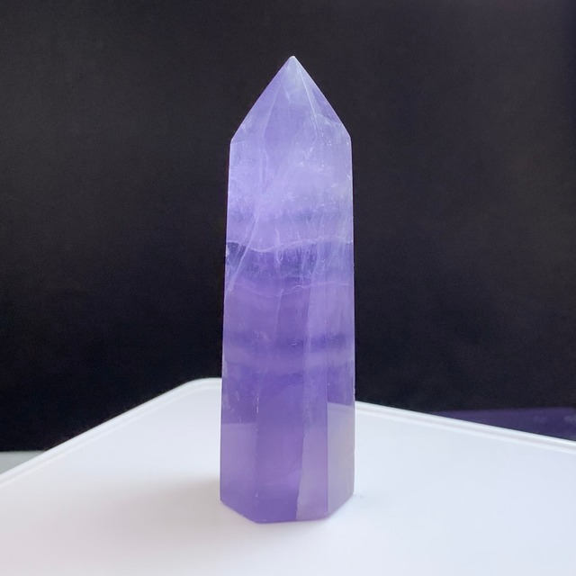 5.希少カラー・すみれ色フローライトポイント