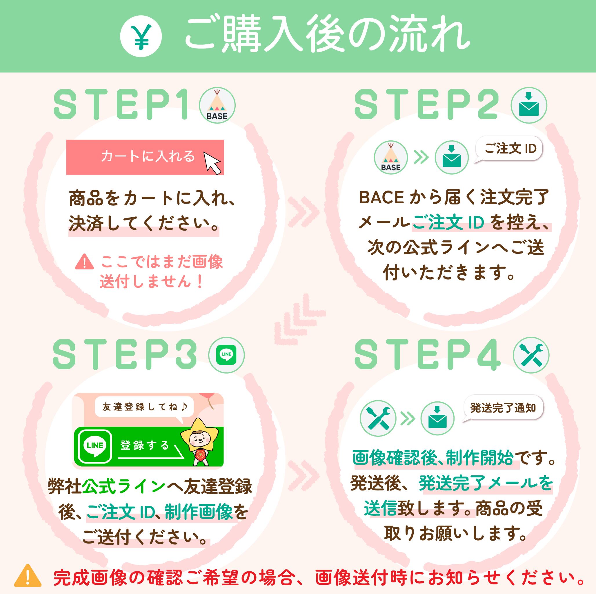 アクリルデザインフォト　ー命名書ー　▶ LL・A5・A4サイズ