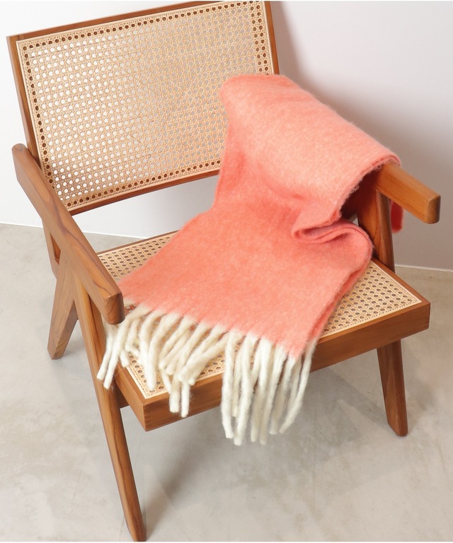 OI230501 バイカラーメランジーストール orange