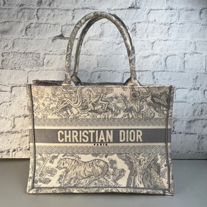 Dior ディオールブックトート ミディアム キャンバス トートバッグ  A-9404