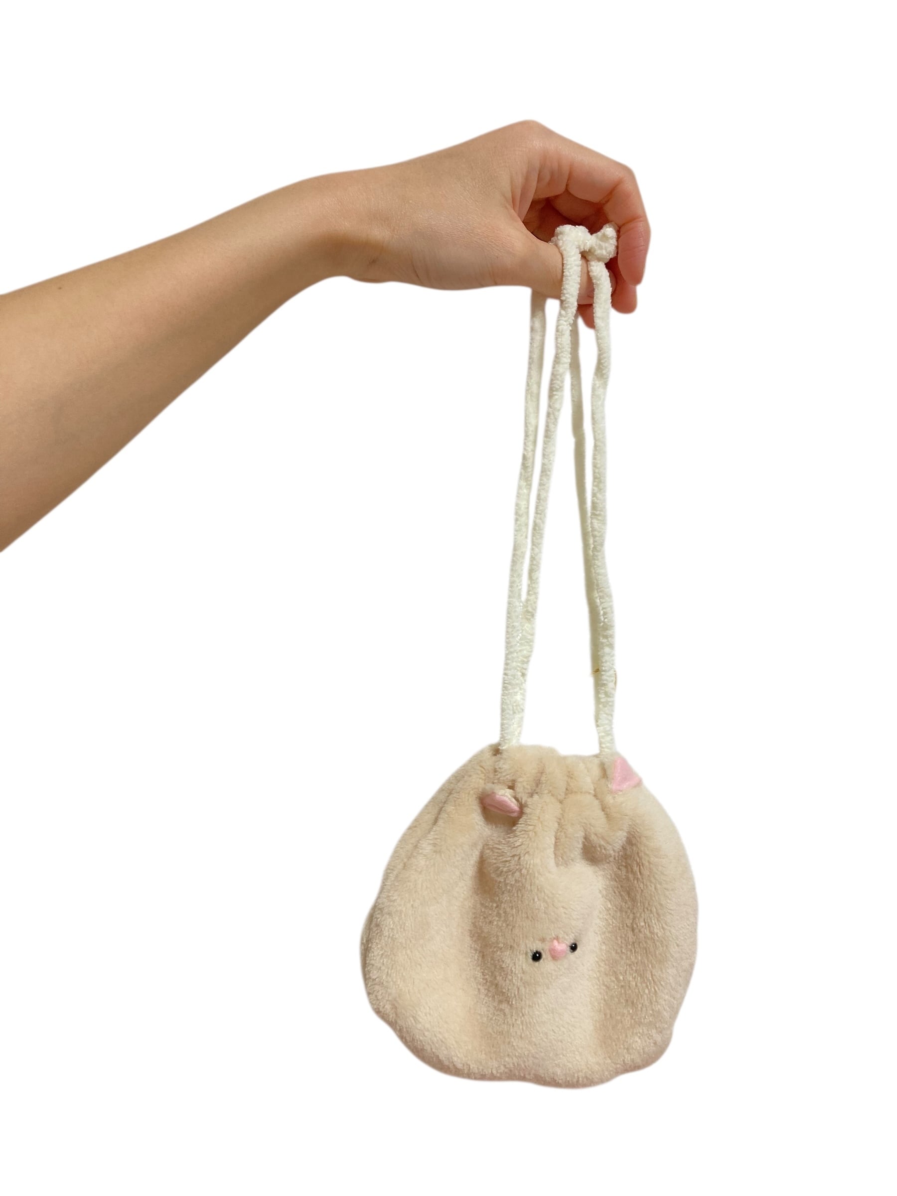 【12/14(日)21:00-12/17(水)12:00まで限定❣️】はまらんど / 巾着ポーチ(くま)