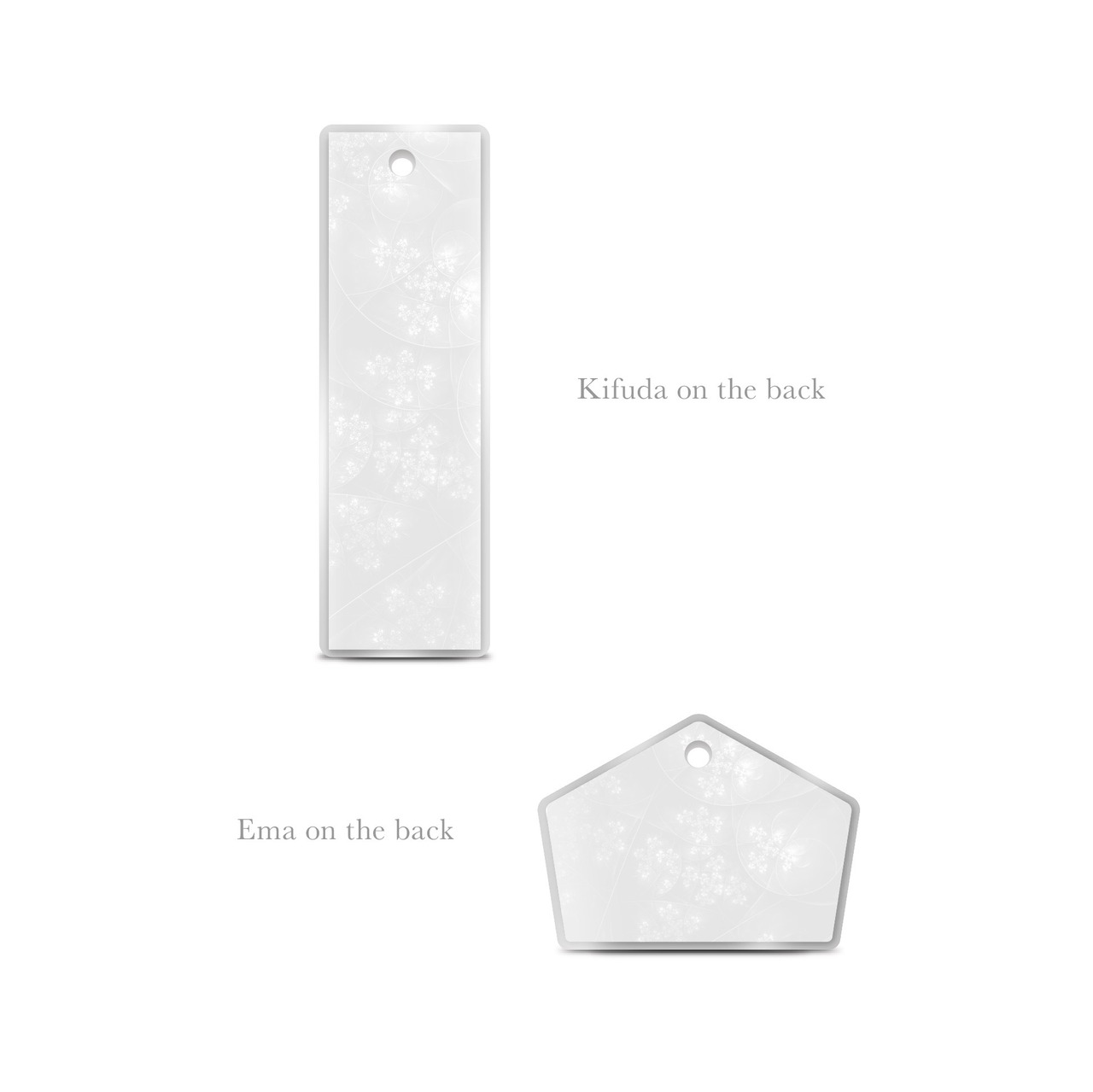 丙夜・零 - 和風 アクリルストラップ（木札 or 絵馬）【2025/12/20発売/予約受付中】