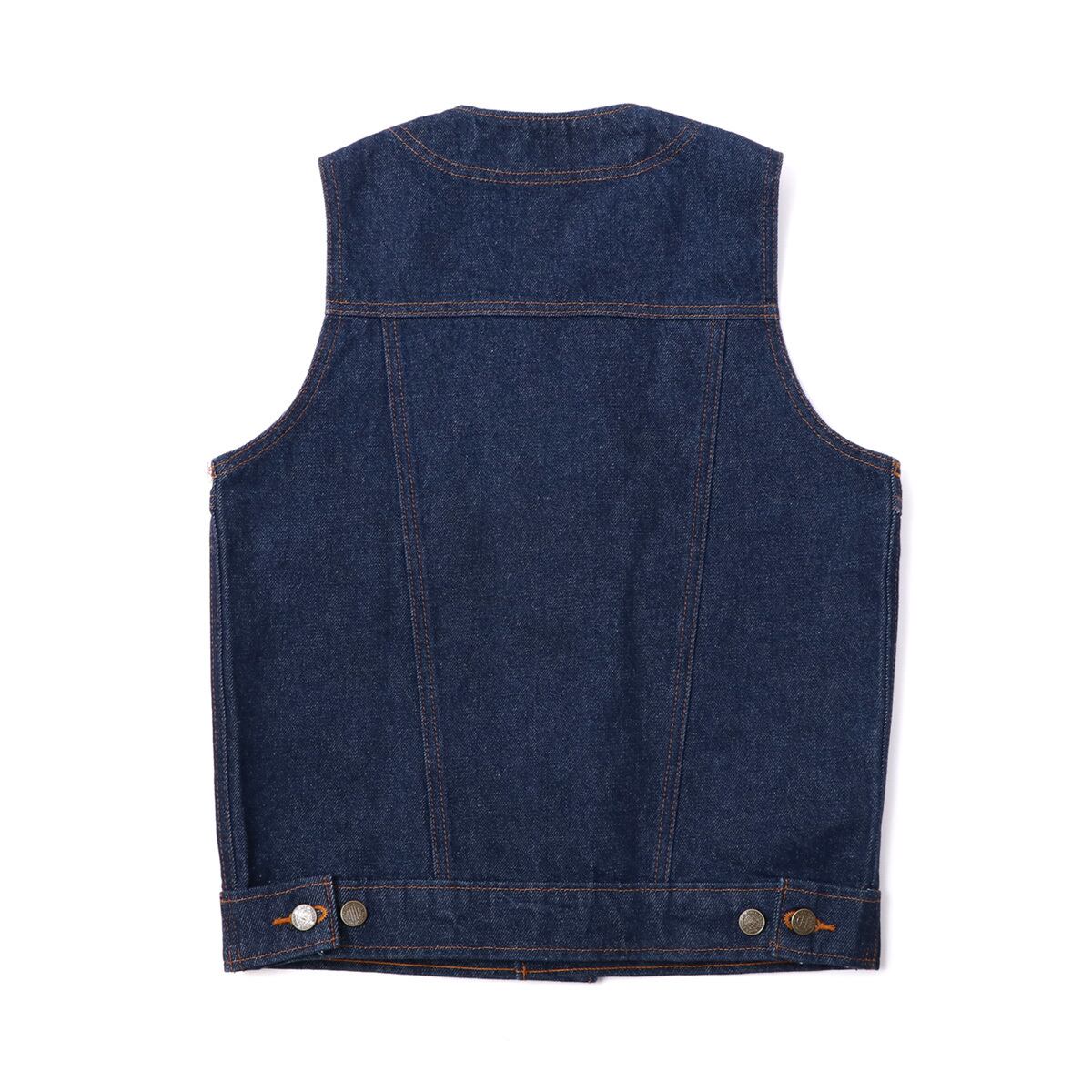 【新品未使用】PRISON BLUES デニムベスト PRISON BLUES プリズンブルース 651 Western Vest デニム ウエスタン