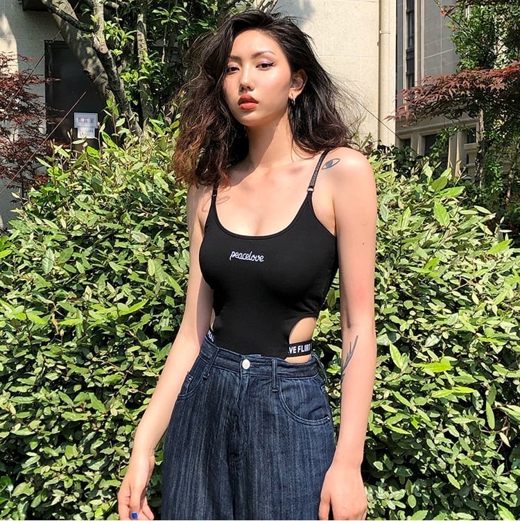 送料無料】ボディスーツ トップス 海外 セレブ l ハイレグ ジャンプ