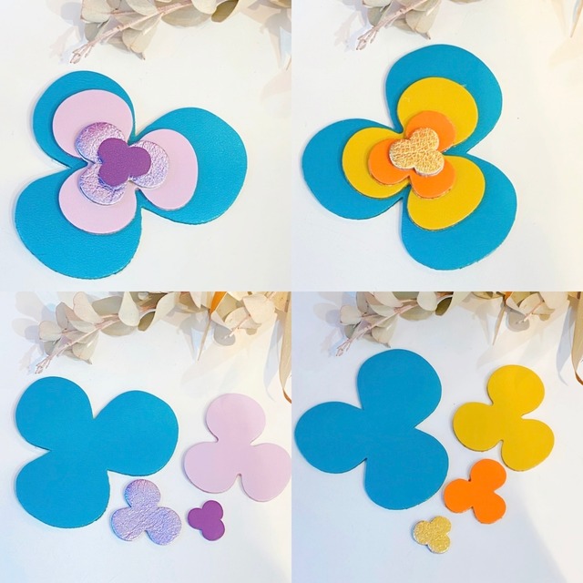 パンジーモチーフ シール