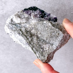 モンゴル産 パイライト・フローライト共生