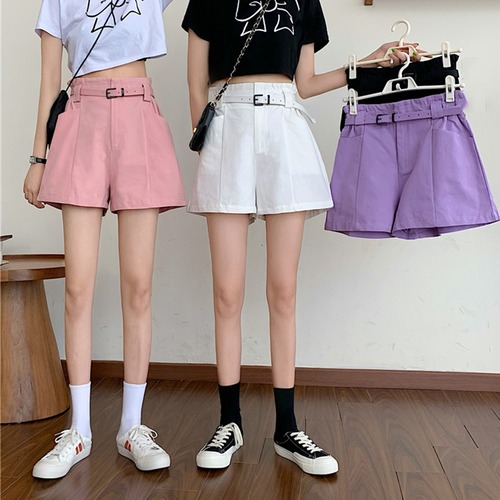 ✞ ♥カワイイ♥カジュアルショートパンツワイドレッグパンツ ✞ゴスロリ SM ミリ 甘ロリ クラロリ 和ロリ エレガント 黒ロリ 姫ロリ 華ロリ BB-BB6607168