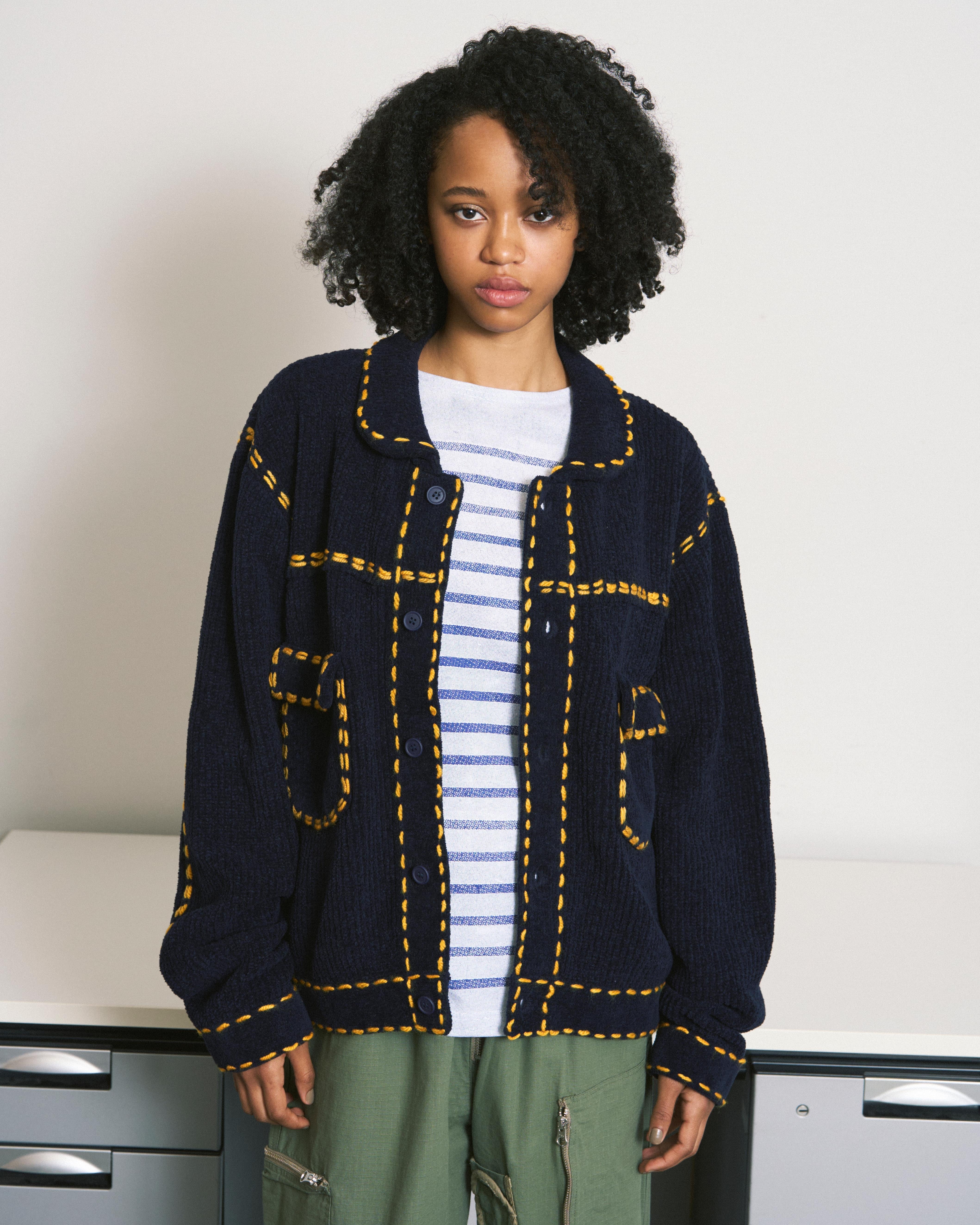 PHINGERIN PG1 KNIT NAVY フィンガリン PG1 KNIT NAVY – PHINGERIN