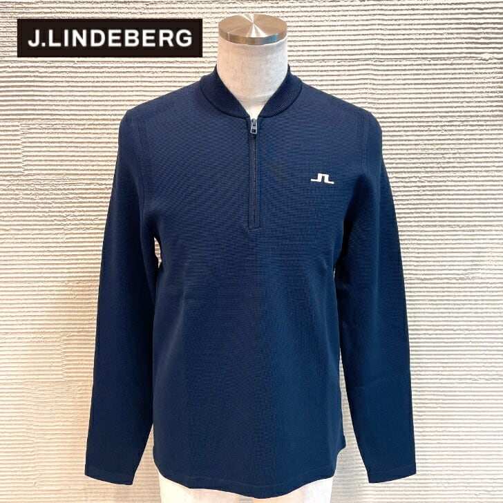 J.LINDEBERG   ジェーリンドバーグ　長袖ニット　メンズゴルフウェア