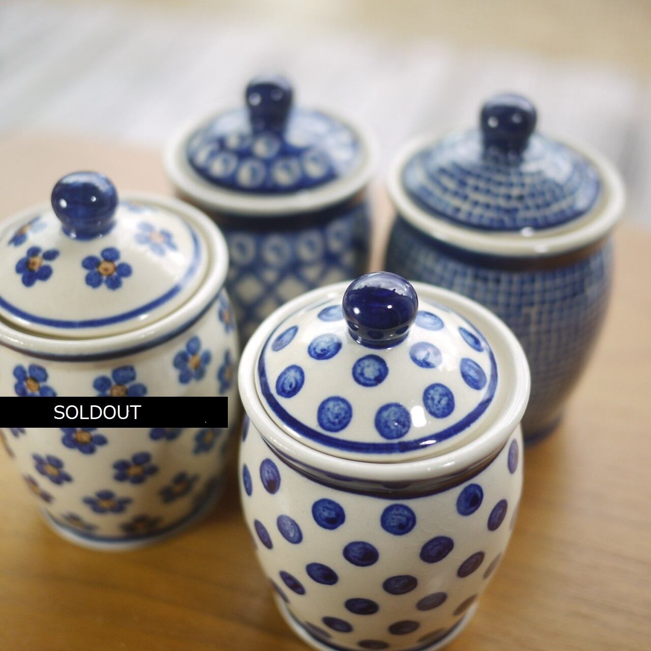 ポーリッシュポタリー キャニスター ポーランド