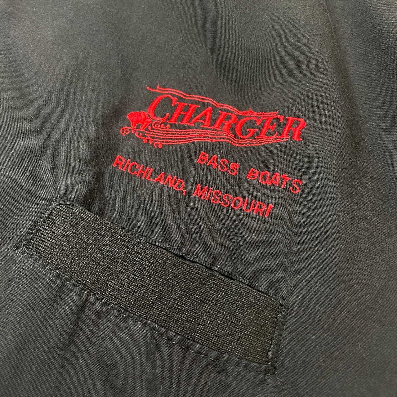 90年代 USA製 WESTARK ワークジャケット スウィングトップ 企業ロゴ 