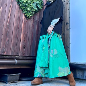 シルク巻きスカート1611