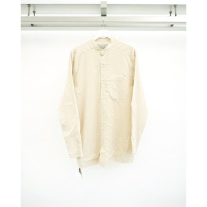 [ Professor.E ](プロフェッサーイー) 25SS-PE-LSH-08 Wrinkled-effect Shirt(Beige)