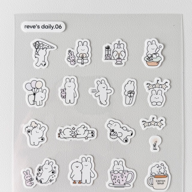 ★新作予約 papeterie.atelier 〔acrylic clips _ rire〕